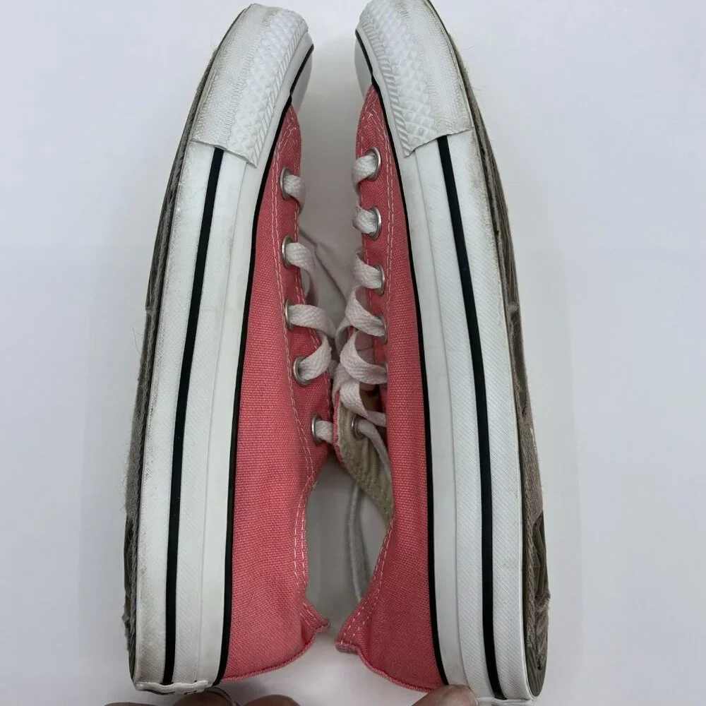Converse Chuck Taylor All Star Unisex Pink Sneakers Shoes - Women 6,‎ Men 4 EUC - Picture 8 of 9